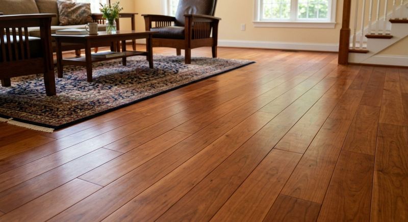 Cherry Floor Installation in White Marsh, MD