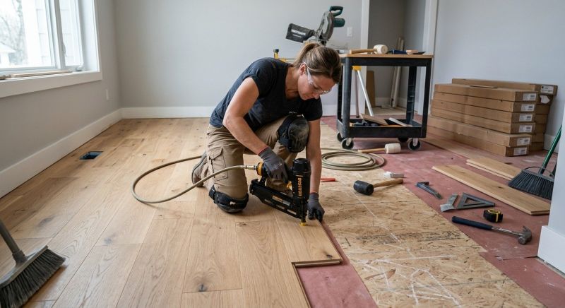 Hardwood Floor Installation in Sparrows Point, MD
