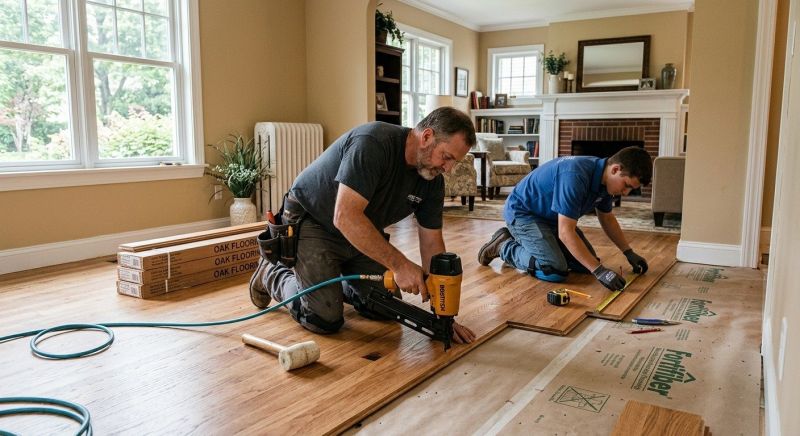 Hardwood Floor Installation in Westminster, MD