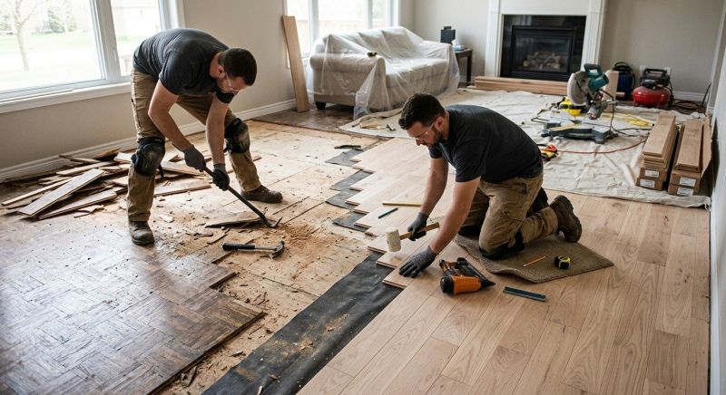 Hardwood Replacement in Severn, MD