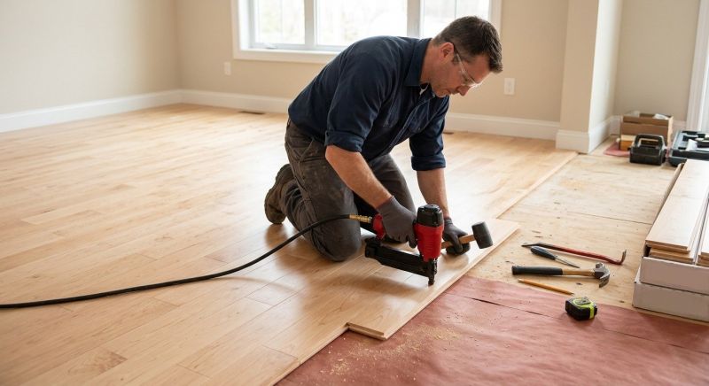 Maple Flooring Installation in Westminster, MD