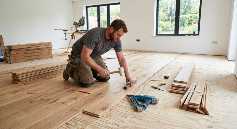 Oak Floor Installation in Sparrows Point, MD