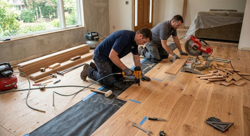 Wood Flooring Installation in Severna Park, MD