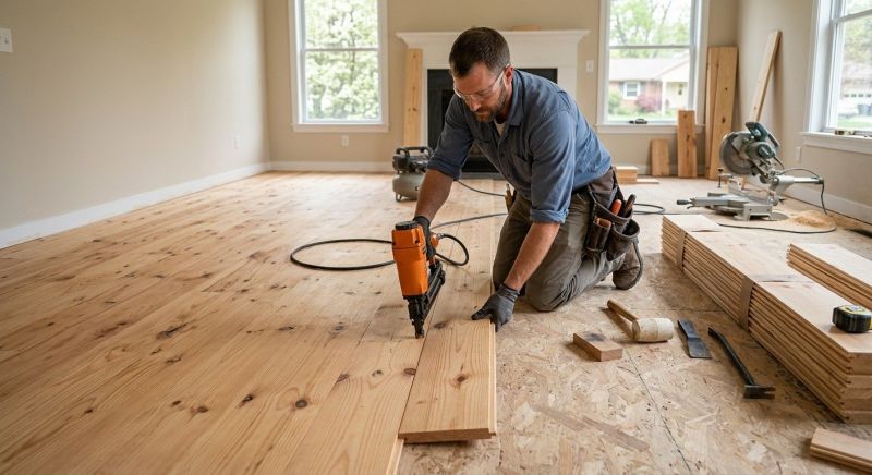 Wood Flooring Installation in White Marsh, MD