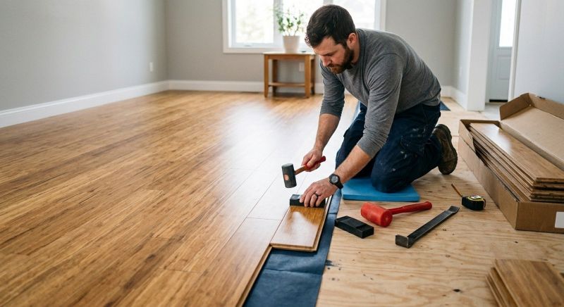 Bamboo Flooring Installation in Towson, MD