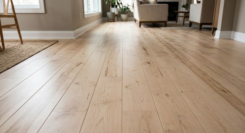 Birch Floor Installation in Towson, MD