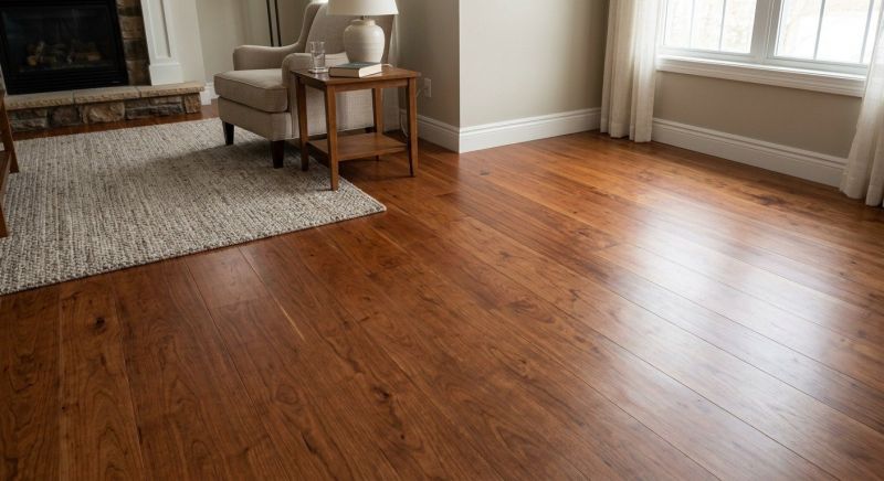Cherry Floor Installation in Catonsville, MD