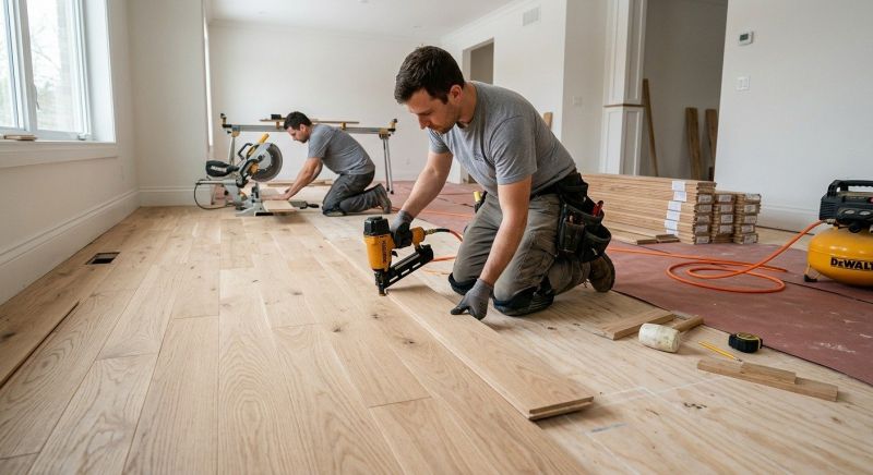 Hardwood Floor Installation in Aberdeen, MD