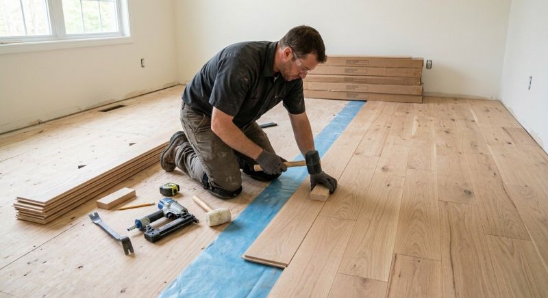 Hardwood Floor Installation in Lutherville Timonium, MD
