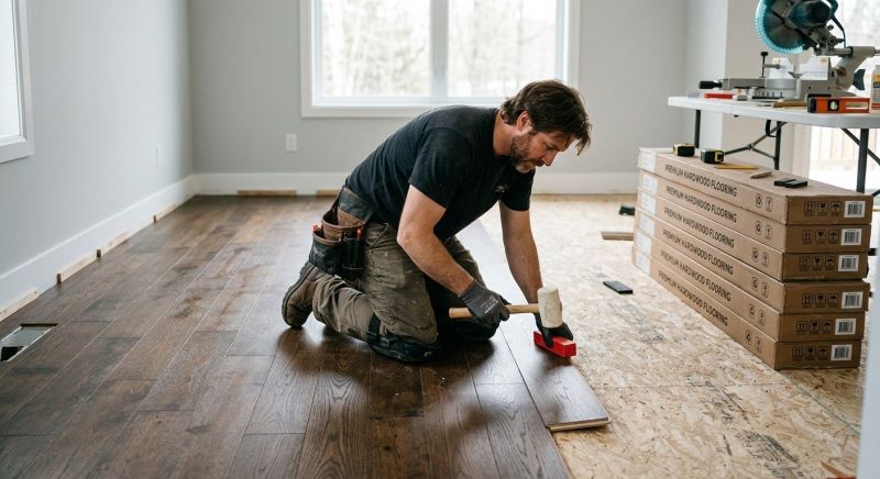 Hardwood Floor Installation in Monkton, MD