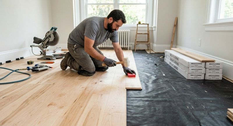Maple Flooring Installation in Monkton, MD