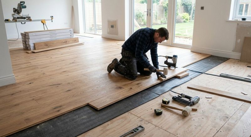 Oak Floor Installation in Baltimore, MD