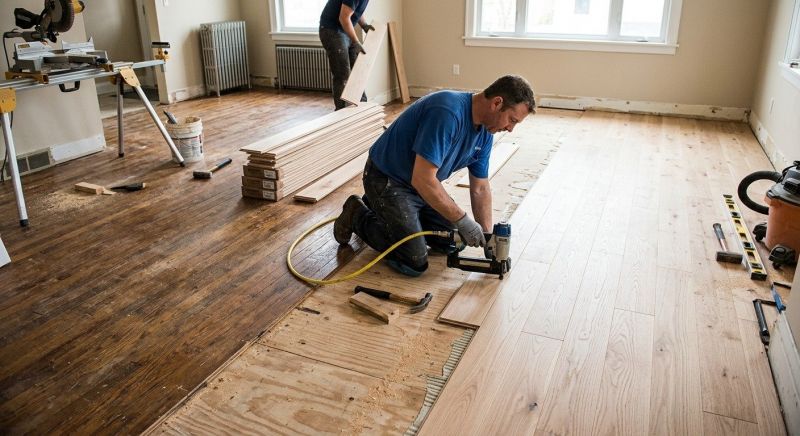 Wood Floor Replacement in Joppa, MD